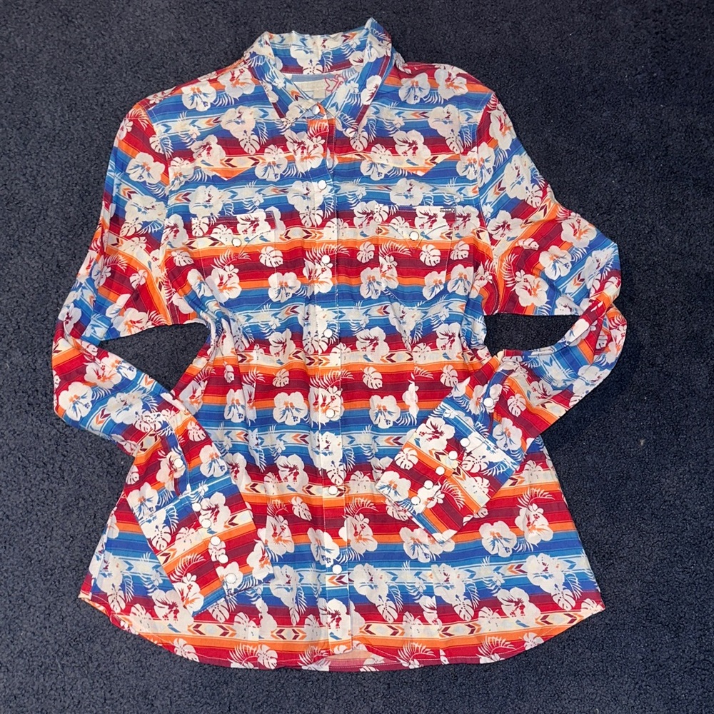 Tin Haul Hawaiian snap up Shirt